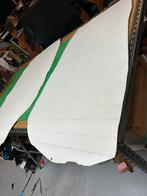 Witte tuigleer lappen slang print 3-3,5 mm dik half soepel, Leer of Kunstleer, Ophalen of Verzenden, Zo goed als nieuw, 30 tot 120 cm