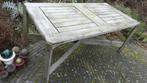 Vintage Teakhout Tuintafel, Ophalen, Gebruikt, Rechthoekig, Teakhout