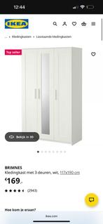 Brimnes kledingkast, Huis en Inrichting, Kasten | Kledingkasten, Ophalen, 100 tot 150 cm, Nieuw, 150 tot 200 cm