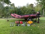 Quicksilver rubberboot met Mercury 30 Pk en trailer, Watersport en Boten, Ophalen, Quicksilver, Gebruikt, Hout