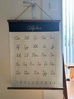 Alfabet poster, Antiek en Kunst, Antiek | Schoolplaten, Ophalen of Verzenden, Overige thema's