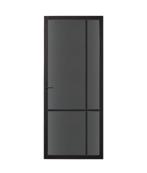 Skantrae SlimSeries SSL 4007 Rookglas - 211,5 x 83 cm, Ophalen, 80 tot 100 cm, Binnendeur, Zo goed als nieuw