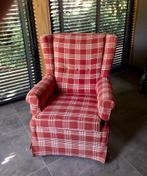 Gaaf fauteuiltje met oren en los dubbel gestoffeerde zitting, Huis en Inrichting, Fauteuils, Ophalen, 75 tot 100 cm, Zo goed als nieuw
