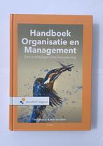 Handboek Organisatie en Management | ISBN 9789001895600, Zo goed als nieuw, Noordhoff Uitgevers, Beta, HBO