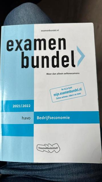 Examenbundel havo Bedrijfseconomie beschikbaar voor biedingen
