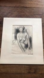 Oude tekening, Antiek en Kunst, Ophalen of Verzenden