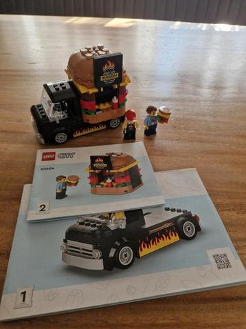 Lego City 60404 Burger Truck Compleet beschikbaar voor biedingen