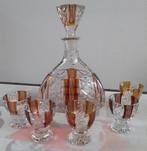 .KARAF MET GLAS, 6-delig, Württemberg., Antiek en Kunst, Ophalen of Verzenden