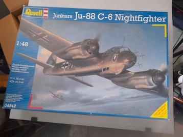 1/48 Junkers Ju88c6 nightfighter(Revell) beschikbaar voor biedingen