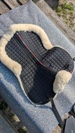 Zadelonderlegger LeMieux Prosorb Lamb Zwart-beige met L, Ophalen of Verzenden, Zo goed als nieuw