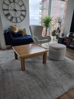 Massieve eikenhouten salontafel – 80x80 – luxe uitstraling, Ophalen