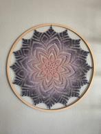 Grote mandala 90 cm in houten ring, Ophalen of Verzenden, Nieuw