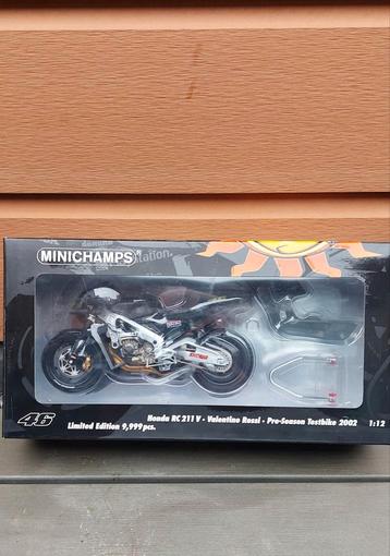Minichamps 1:12 Rossi Honda Test Bike 2002 beschikbaar voor biedingen
