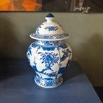 Oude Chinezen dekselvaas, Ophalen of Verzenden