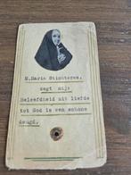 Antiek Bidprentje M. Maria Stichteres, Ophalen of Verzenden