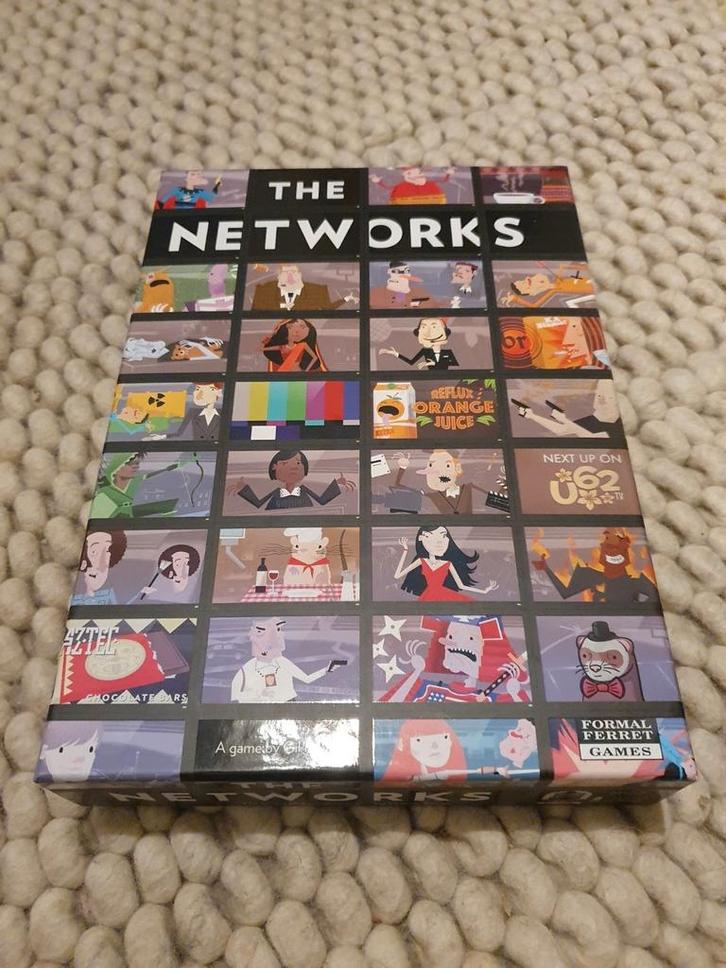 The Networks, Hobby en Vrije tijd, Gezelschapsspellen | Bordspellen, Zo goed als nieuw, Drie of vier spelers, Ophalen of Verzenden