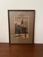Originele ets Cornelis Brandenburg, Antiek en Kunst, Ophalen of Verzenden