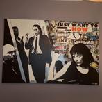 pulp fiction van beau korblet 150cm x 100cm, Ophalen of Verzenden