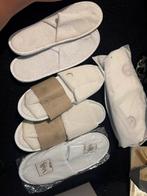 7 Paar Hotel Slippers, pantoffels - Nieuw & Wit, Ophalen of Verzenden, Nieuw, Wit, Pantoffels of Sloffen
