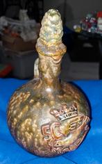 Antieke Nederlandse beesel draeck keramische wijwaterfles, Antiek en Kunst, Ophalen of Verzenden