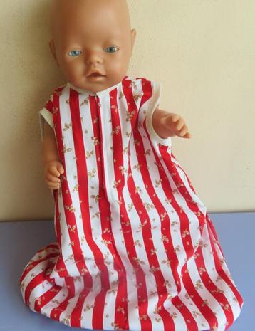 Poppenkleertjes poppenkleding Baby pop 40-43c trappelzak 99 beschikbaar voor biedingen