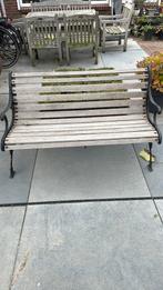 Leuke tuinbank met ijzeren zijkanten, Ophalen, Gebruikt, Metaal