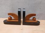 Art Deco Boekensteunen Hout, Huis en Inrichting, Woonaccessoires | Overige, Ophalen of Verzenden, Gebruikt