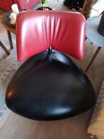 Leolux Pallone - designstoel gebruikt, Huis en Inrichting, Fauteuils, Ophalen, Gebruikt, 75 tot 100 cm, Leer