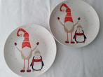 Bordjes kerst diameter 20,5 cm, Nieuw, Ophalen of Verzenden, Bord(en), Overige stijlen