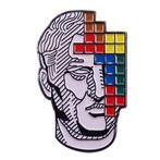 VAPORWAVE Tetris Muziek Synthwave Enamel pin, Verzamelen, Nieuw, Verzenden