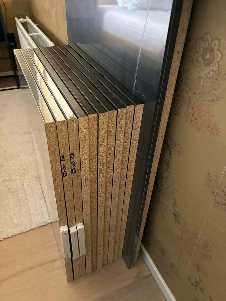 IKEA Pax Komplement Planken - Donkerbruin, Huis en Inrichting, Kasten | Kledingkasten, Zo goed als nieuw, Minder dan 100 cm, 50 tot 100 cm