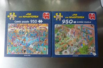 2x Jan van Haasteren puzzel 950 stukjes beschikbaar voor biedingen