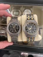 2x Citizen Titanium Chronograaf Horloges, Sieraden, Tassen en Uiterlijk, Horloges | Heren, Gebruikt, Staal, Ophalen of Verzenden