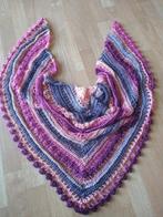 Handgemaakte sjaal omslagdoek kabel gehaakt crochet, Nieuw, Sjaal, Verzenden