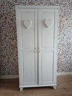 Brocante kinder kledingkast, Huis en Inrichting, Kasten | Kledingkasten, Ophalen, Gebruikt, 50 tot 100 cm, 150 tot 200 cm