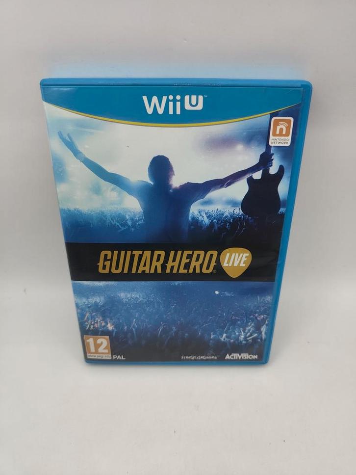 Guitar Hero Live - Wii U, Spelcomputers en Games, Games | Nintendo Wii, Zo goed als nieuw, Muziek, 1 speler, Vanaf 3 jaar, Ophalen of Verzenden