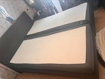 Tweepersonen bed   Boxspring 
