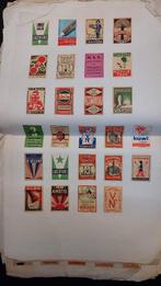 lucifermerken groot en klein, Ophalen of Verzenden, Gebruikt, Luciferdoosjes of -merken