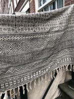 Groot zwart/wit vloerkleed, Ophalen, Gebruikt, Zwart, 200 cm of meer