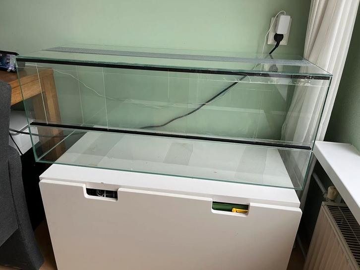 Terrarium 100 cm, Dieren en Toebehoren, Reptielen en Amfibieën | Toebehoren, Gebruikt, Terrarium of Paludarium, Ophalen