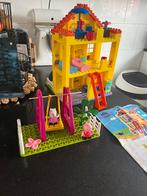 Peppa big huis (Duplo compatible) met schommel, Gebruikt, Ophalen of Verzenden