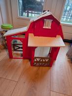 Leuk rood speelgoed boerderij, Ophalen, Gebruikt, Poppenhuis