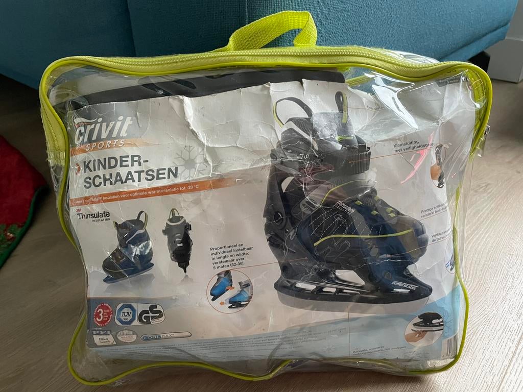 Crivit kinderschaatsen, Ophalen, Gebruikt, IJshockeyschaatsen, Overige merken