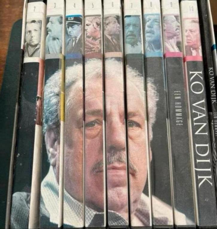 KO VAN DIJK - EEN HOMMAGE (10DVD + BOEK), Cd's en Dvd's, Dvd's | Tv en Series, Zo goed als nieuw, Boxset, Alle leeftijden, Ophalen of Verzenden