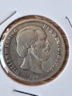 1/2 Gulden 1858 in een wat mindere kwaliteit., Postzegels en Munten, Munten | Nederland, ½ gulden, Koning Willem III, Zilver, Ophalen of Verzenden
