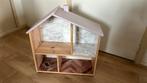 Houten poppenhuis gepimpt (bv voor Maileg), Verzamelen, Poppenhuizen en Toebehoren, Ophalen, Gebruikt, Poppenhuis