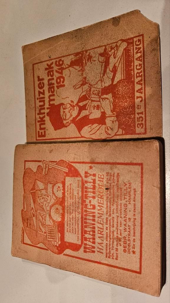 Enkhuizer Almanakken 1946-1950, Antiek en Kunst, Antiek | Boeken en Bijbels, Ophalen of Verzenden