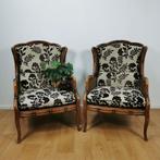 Vintage Faux bamboe, Giorgetti fauteuils tuinstoelen stoelen, Huis en Inrichting, Riet of Rotan, Minder dan 50 cm, Valkenwaard