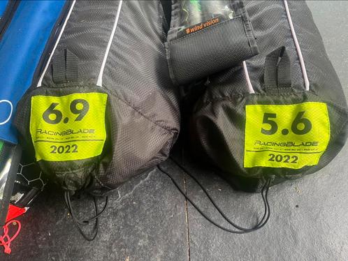 Loft racing blades 22 /21 6.9/5.6/7.4/8.4, Watersport en Boten, Windsurfen, Zo goed als nieuw, Plank, Minder dan 250 cm, Ophalen of Verzenden