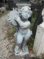 engelen beeld beton antieke uitstraling, Tuin en Terras, Ophalen, Gebruikt, Beton, Engelenbeeld